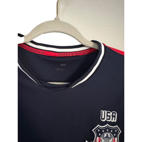 Polo Sport Ralph Lauren Long Sleeve Performance Jersey PRLFC USA #2 Men's Large - Picture 3 of 6